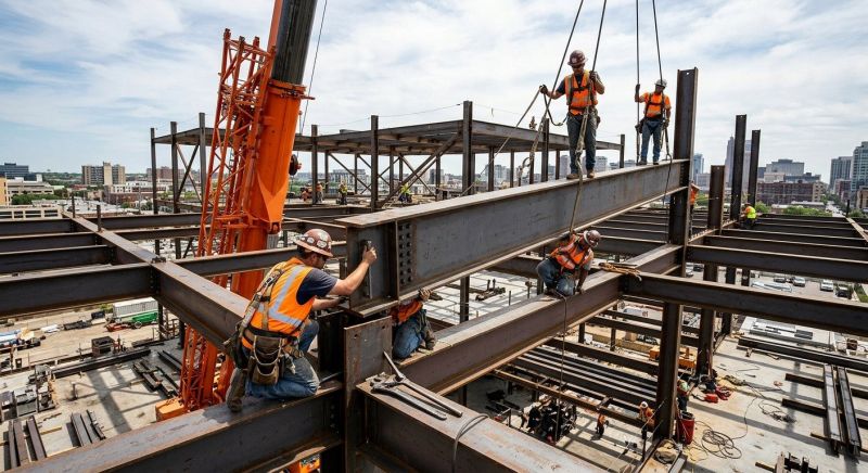 Steel Beam Installation